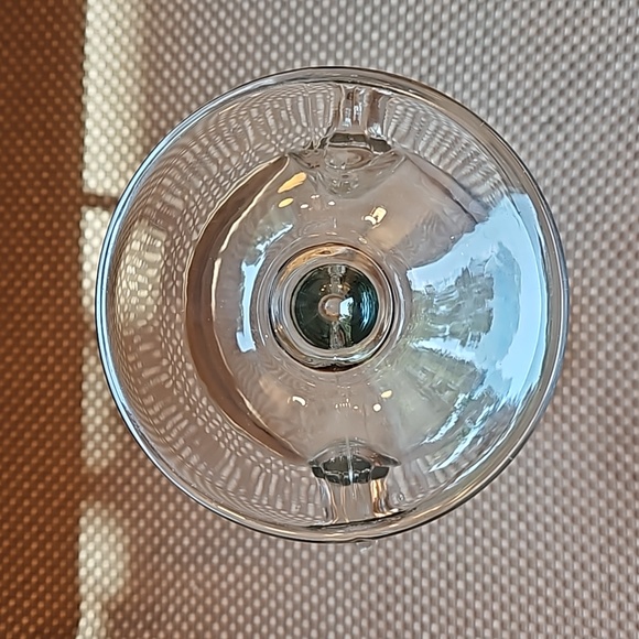 Vintage Tiffin Glass Coronet Etched Footed Urn Vase with Handles Large - Picture 3 of 6